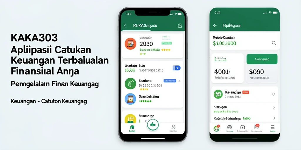 Antarmuka KAKA303 yang menunjukkan kategori Catatan Keuangan yang terorganisir.