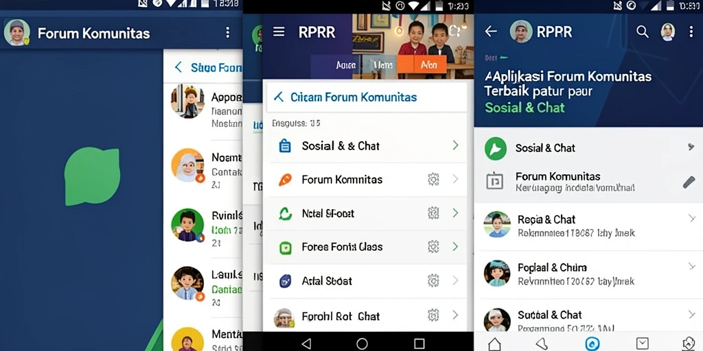 Tampilan antarmuka RPRR yang menarik dan interaktif.