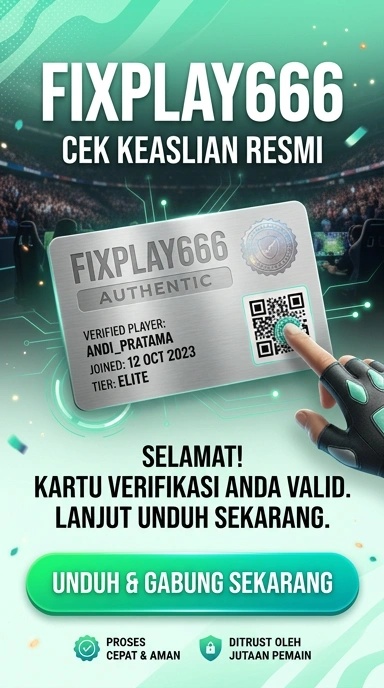 Tampilan kanal resmi fixplay666